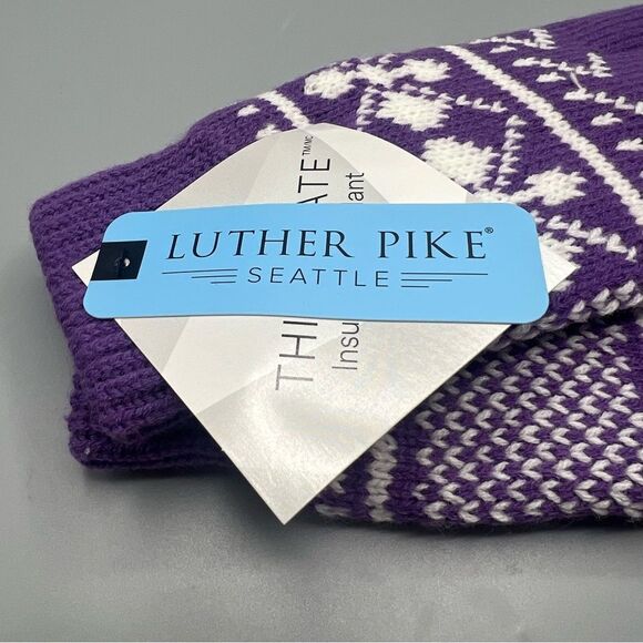 Luther Pike Seattle Knit Winter Gloves For Women Thermal Insulation - Picture 3 of 5